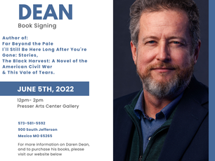 DAREN DEAN AT PRESSER PERFORMING ARTS CENTER IN MEXICO, MO ON JUNE 5TH 