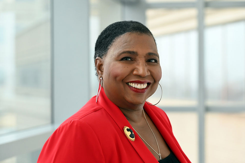 WGBH radio host Callie Crossley is the graduate Class of 2025 commencement speaker. Photo courtesy of Callie Crossley