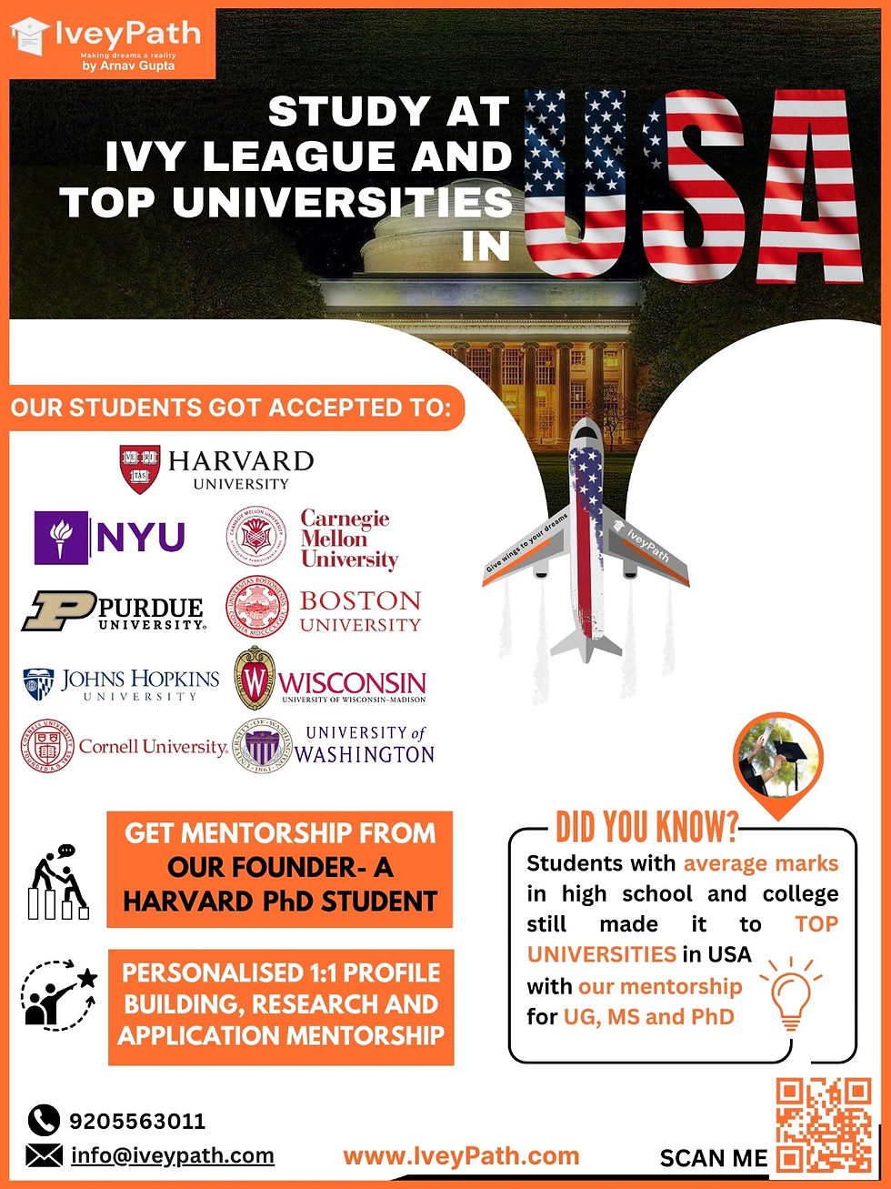 Study in USA info session
