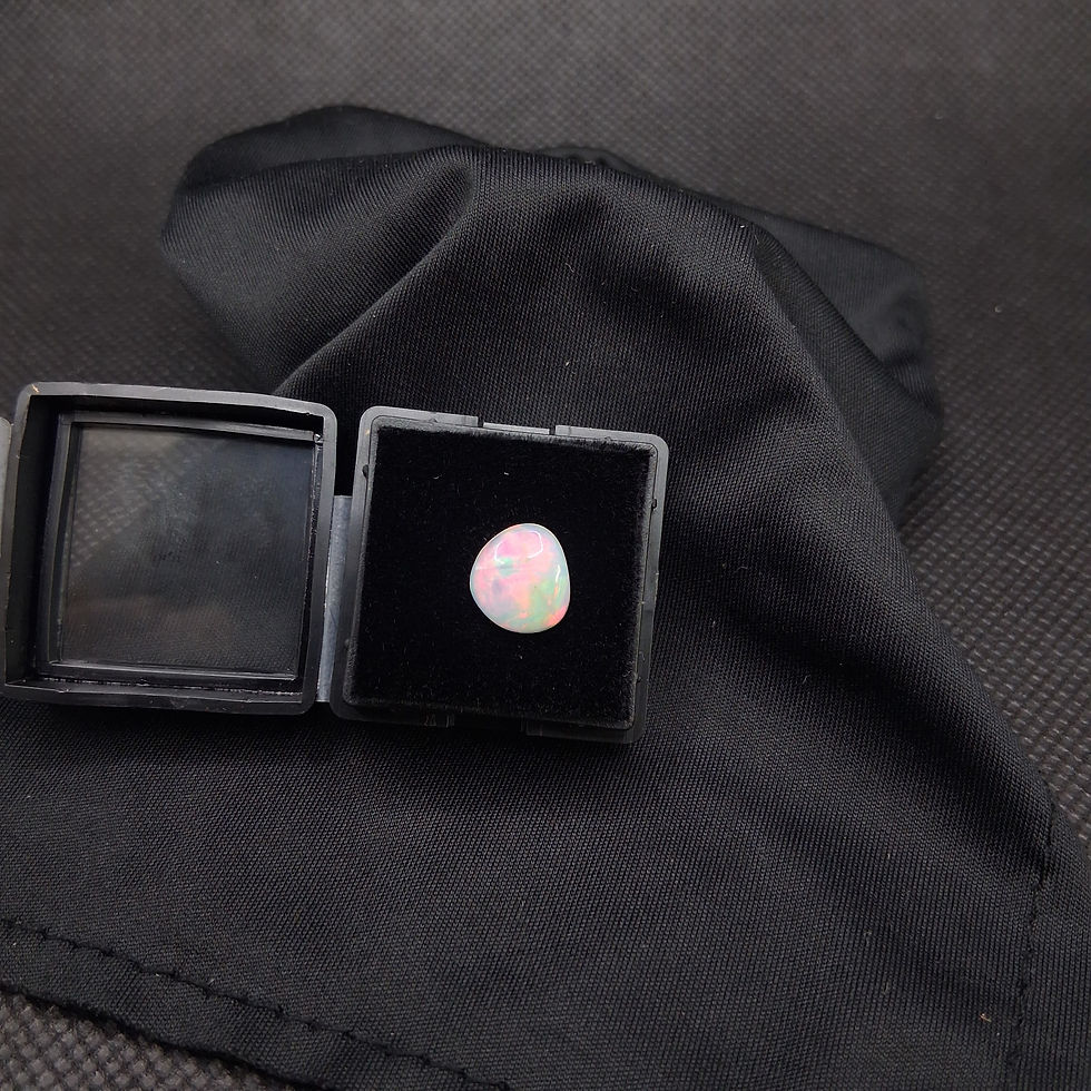 Thumbnail: Ethiopian opal for display.
