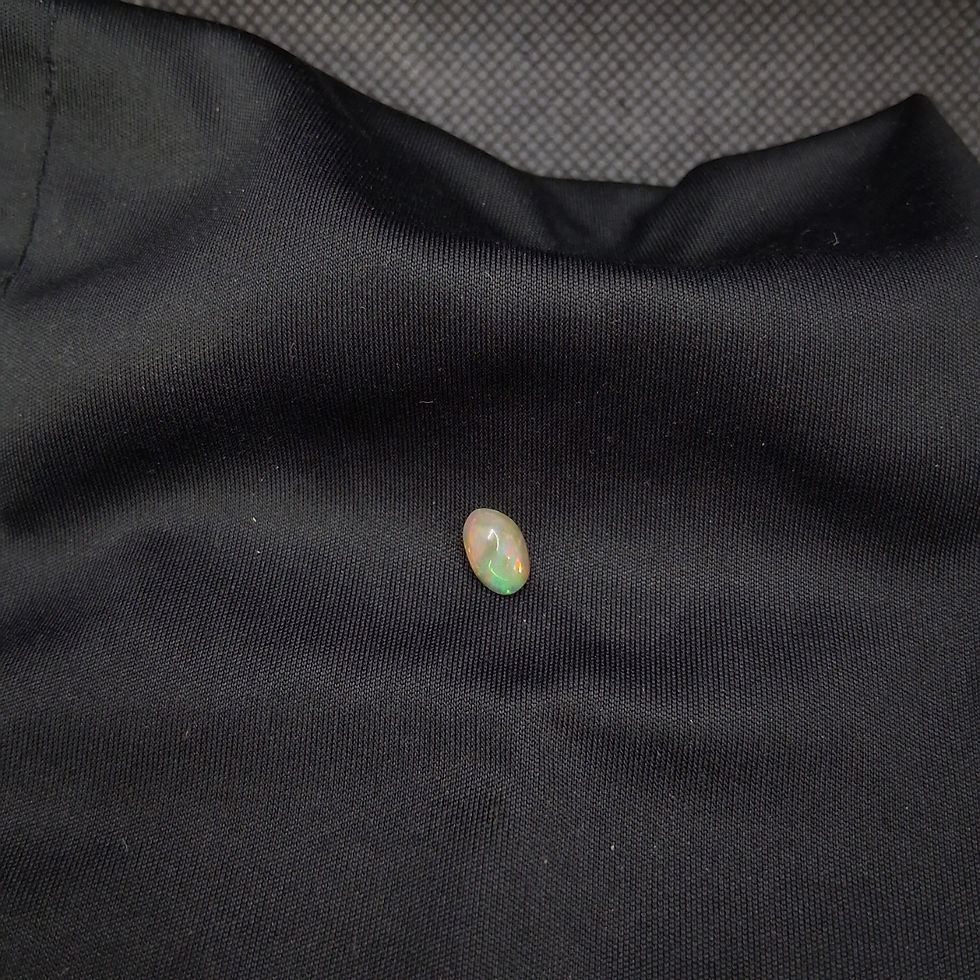 Thumbnail: Ethiopian opal for display.