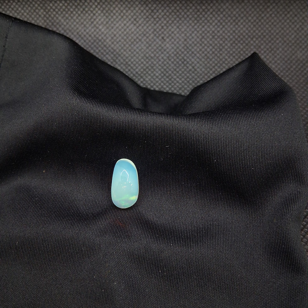 Thumbnail: Ethiopian opal for display.