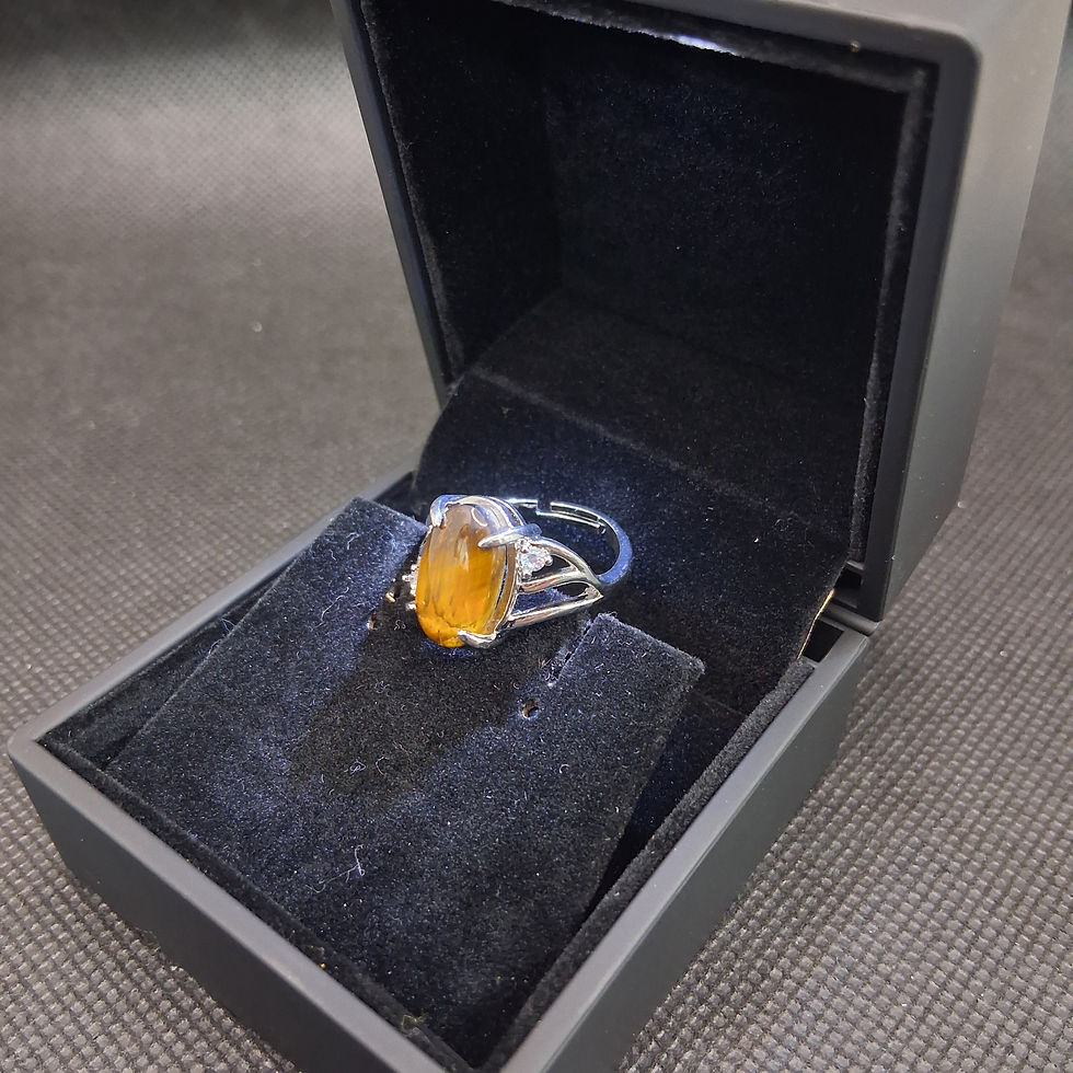 Thumbnail: Tigers eye ring 
