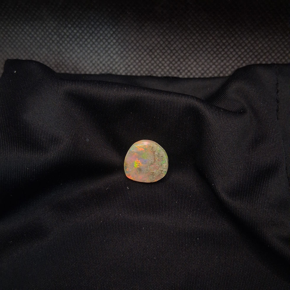 Thumbnail: Ethiopian opal for display.