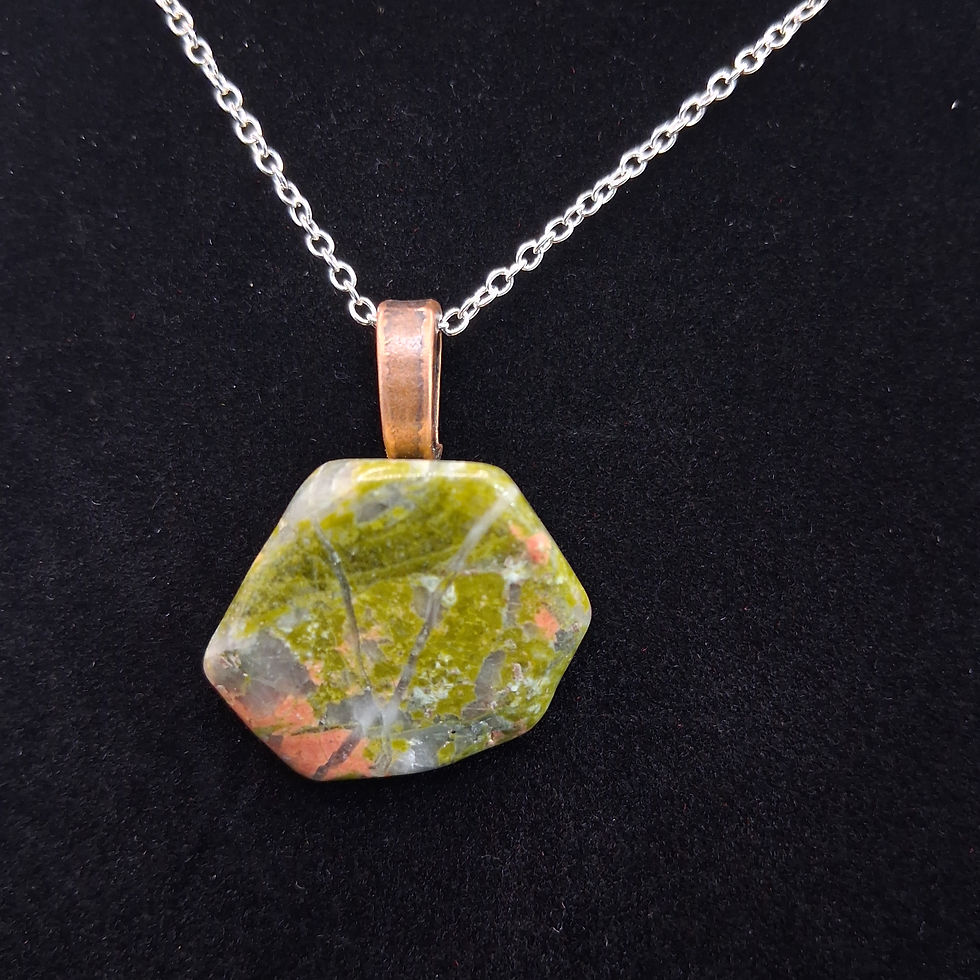 Thumbnail: Unakite Pendant