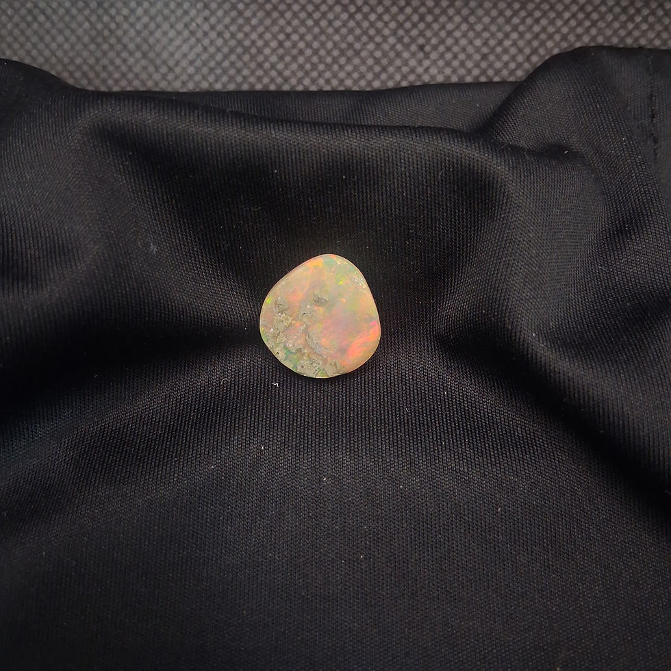 Thumbnail: Ethiopian opal for display.