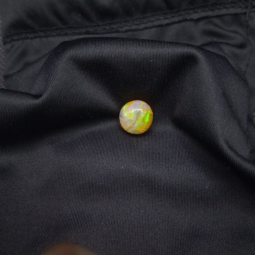 Thumbnail: Ethiopian opal for display.