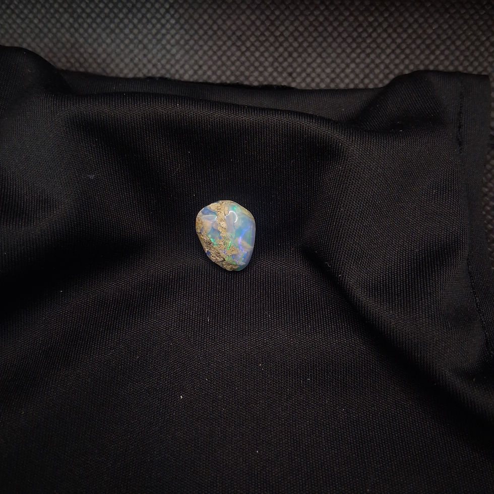 Thumbnail: Ethiopian opal for display.