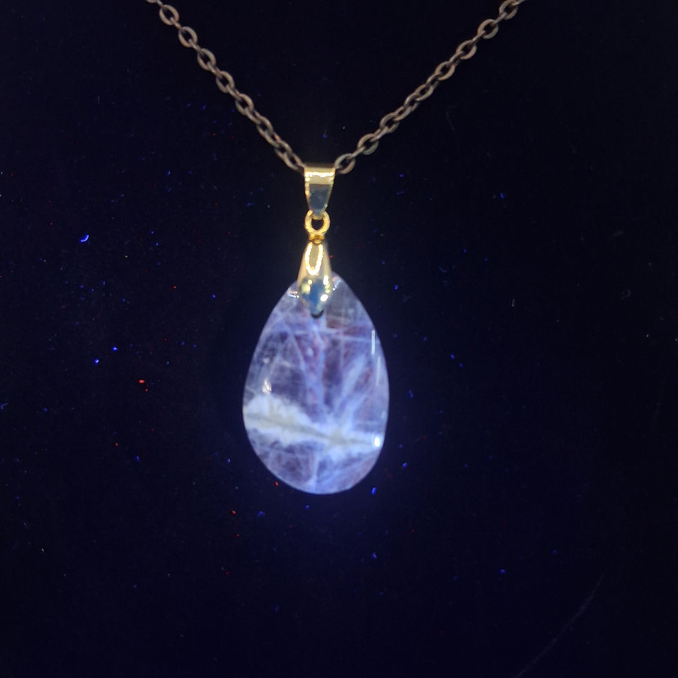 Thumbnail: Sodalite necklace