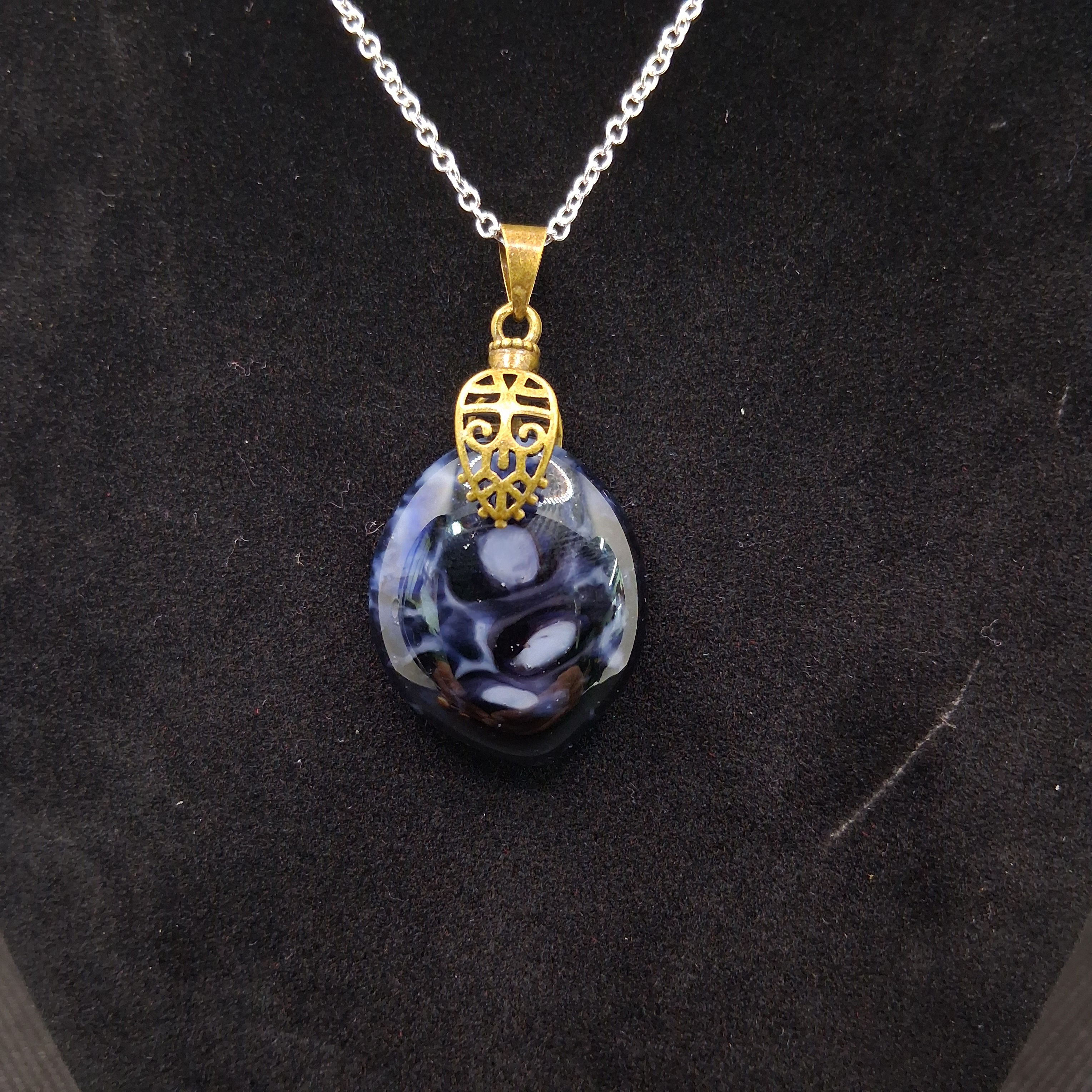 Melted Glass Pendant