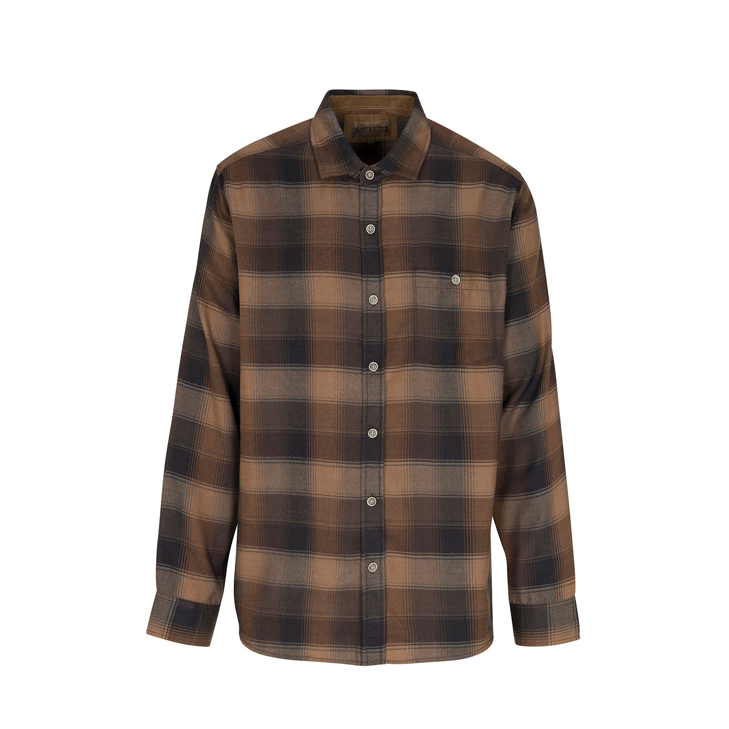 NRM 6502 Poly Plaid Shirt