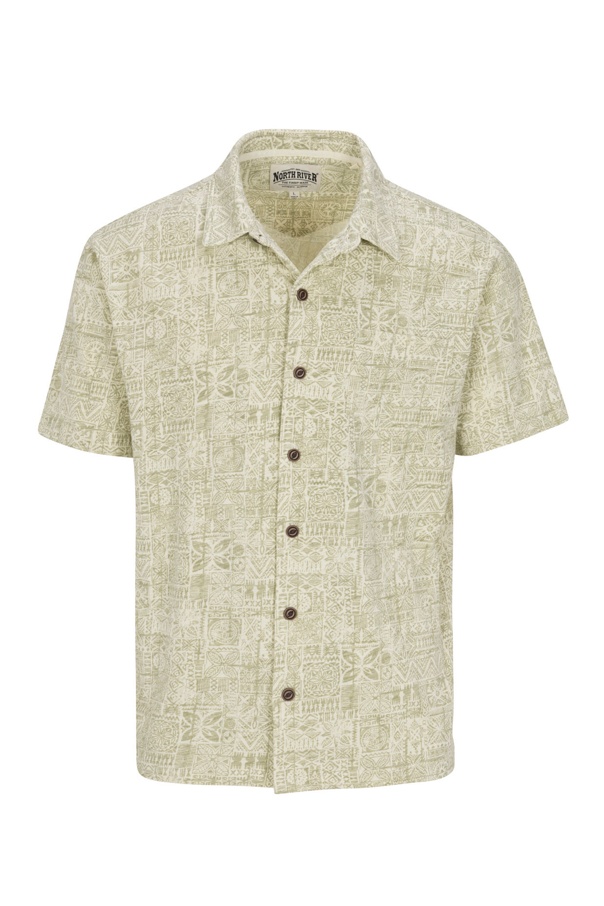 NRM 1235 Slub Jersy Open Front Shirt