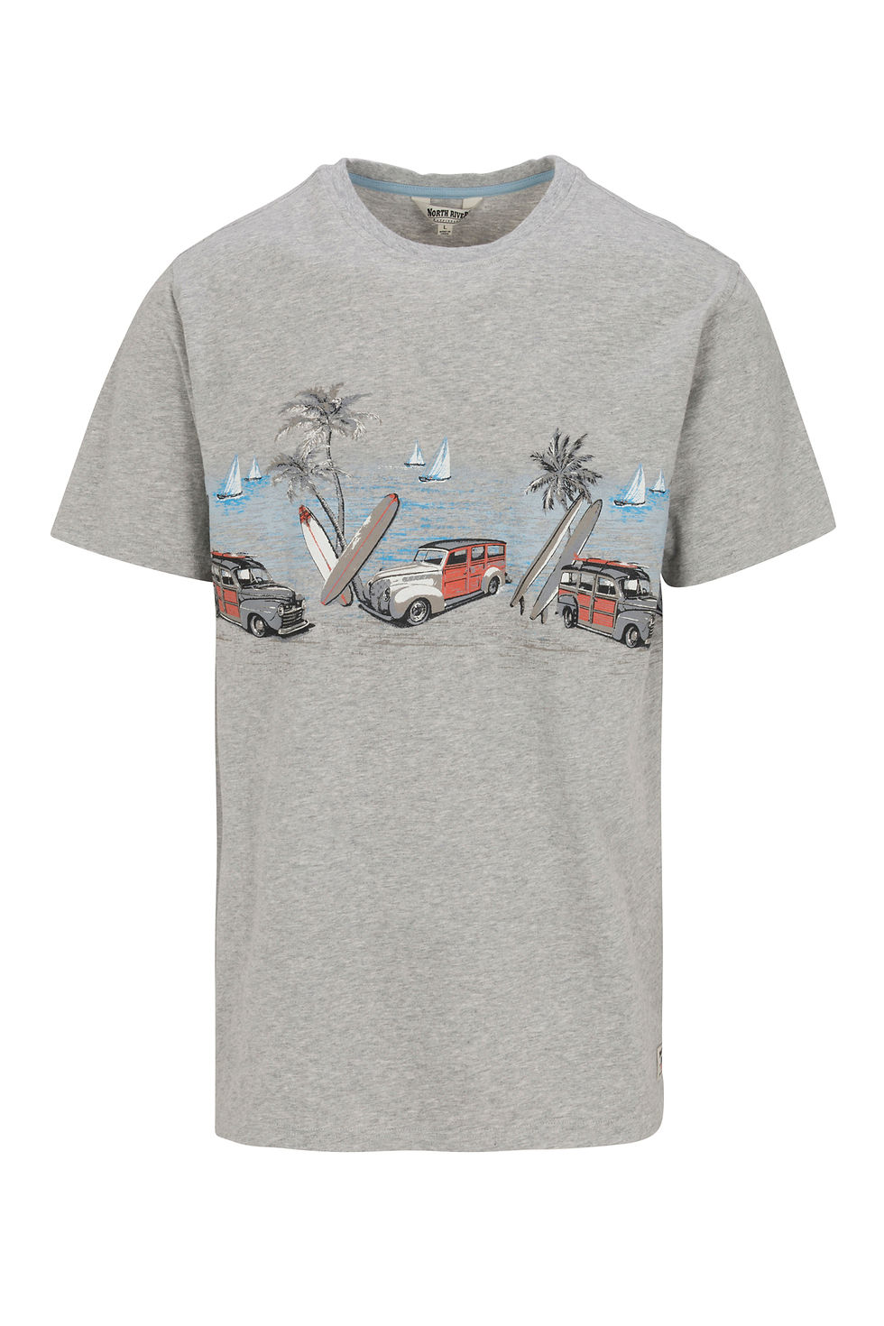 Thumbnail: NRM 1231 Slub Jersey Graphic Tee