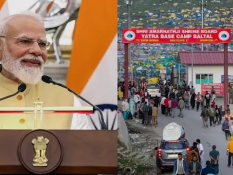 The annual Amarnath Yatra draws lakhs of devotees from across the country each year.