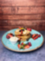 Ricotta Pancakes with Seasonal Fruits