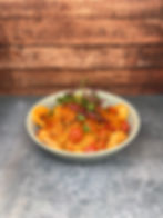 Gamberoni Arrabbiata, Spaghetti
