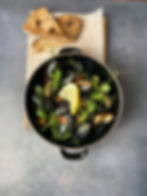 Mussels with Cream