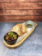 Marinated Olives, Sourdough Bread