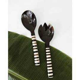 Horn Salad Servers