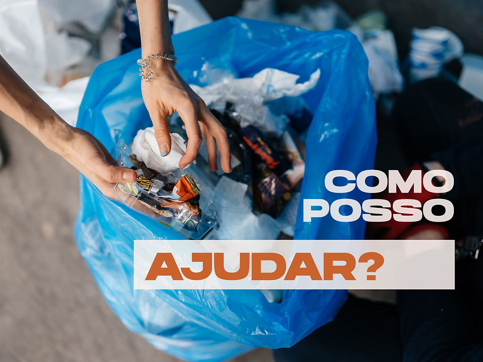Como posso ajudar o sistema de coleta e reciclagem?