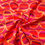 Miniature : Coton Heat Waves rouge
