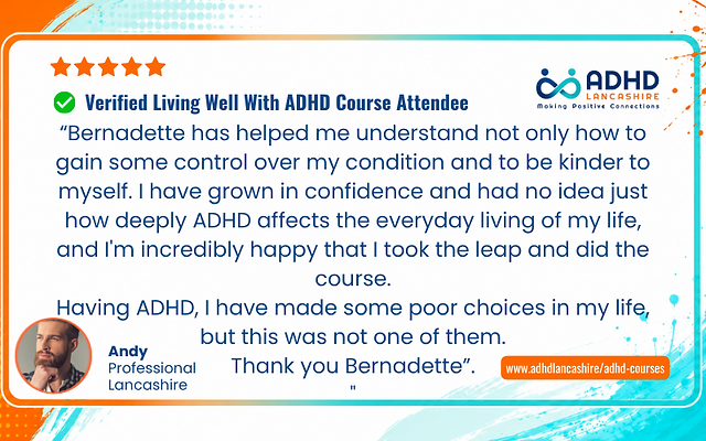 Living Well with Adult ADHD Programme Feedback