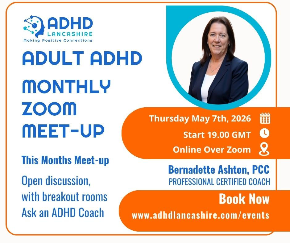 Adult ADHD Zoom Meeting 07/05/2026