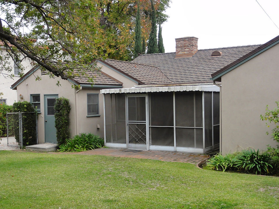 House Rear - Before