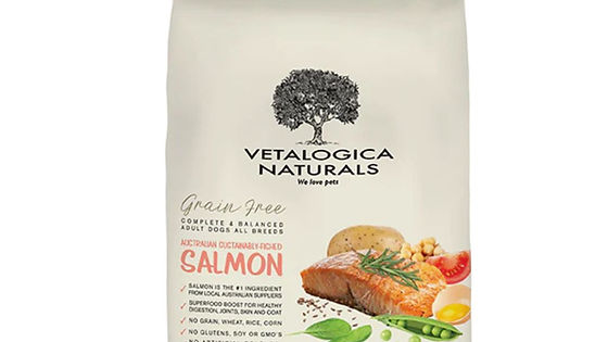 Vetalogica Naturals Grain Free Salmon Adult Dogs 13kg