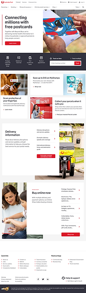 Auspost before