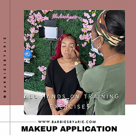 Student- beginners makeup class