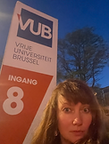 Prof. Duraj giving a talk at the VIB–VUB Center for Structural Biology in Brussels, Belgium!