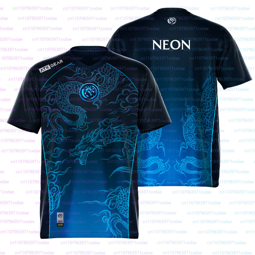 Thumbnail: VCT 2026 Newest Team Leviatán Jersey Spike Sato VALORANT Uniform Men Esports Ga