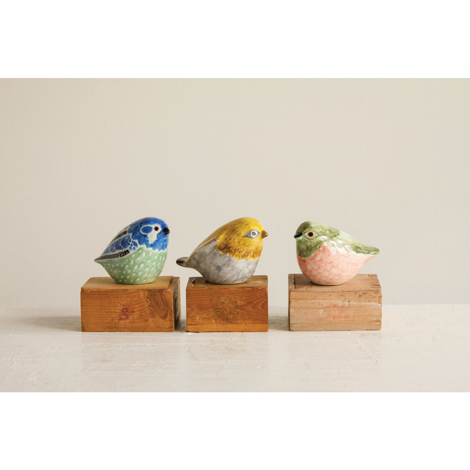 Palmetto Collection- stoneware birds