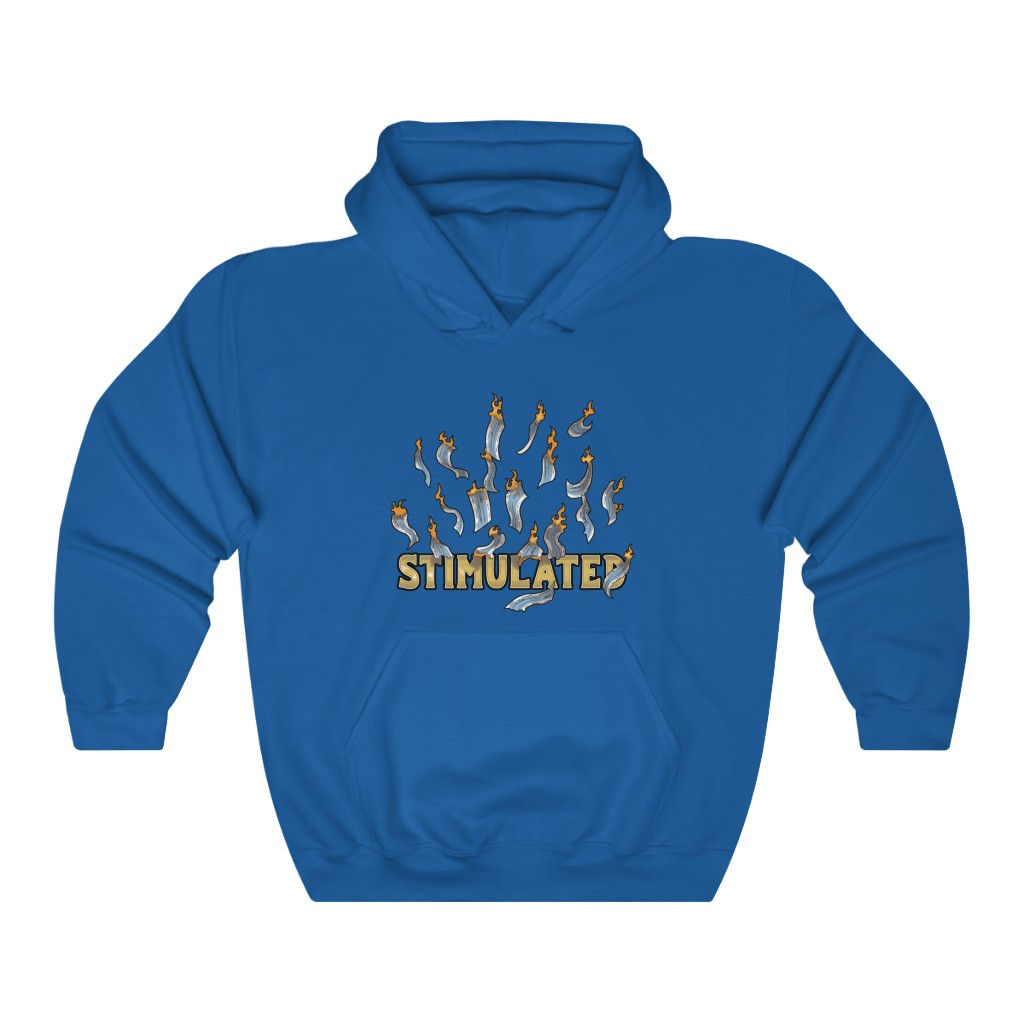 Stimulated Unisex Heavy Blend™ Hooded Sweatshirt