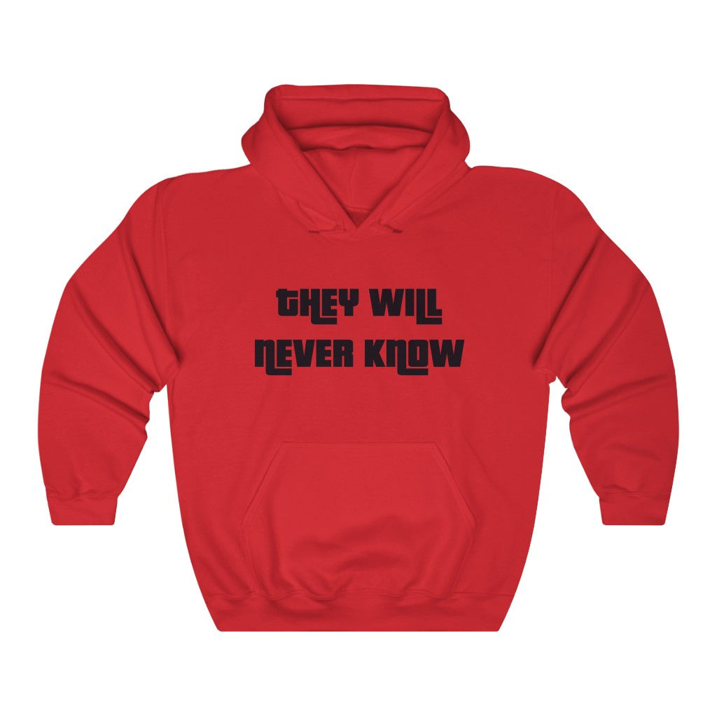 Never Know Unisex Heavy Blend™ Hooded Sweatshirt