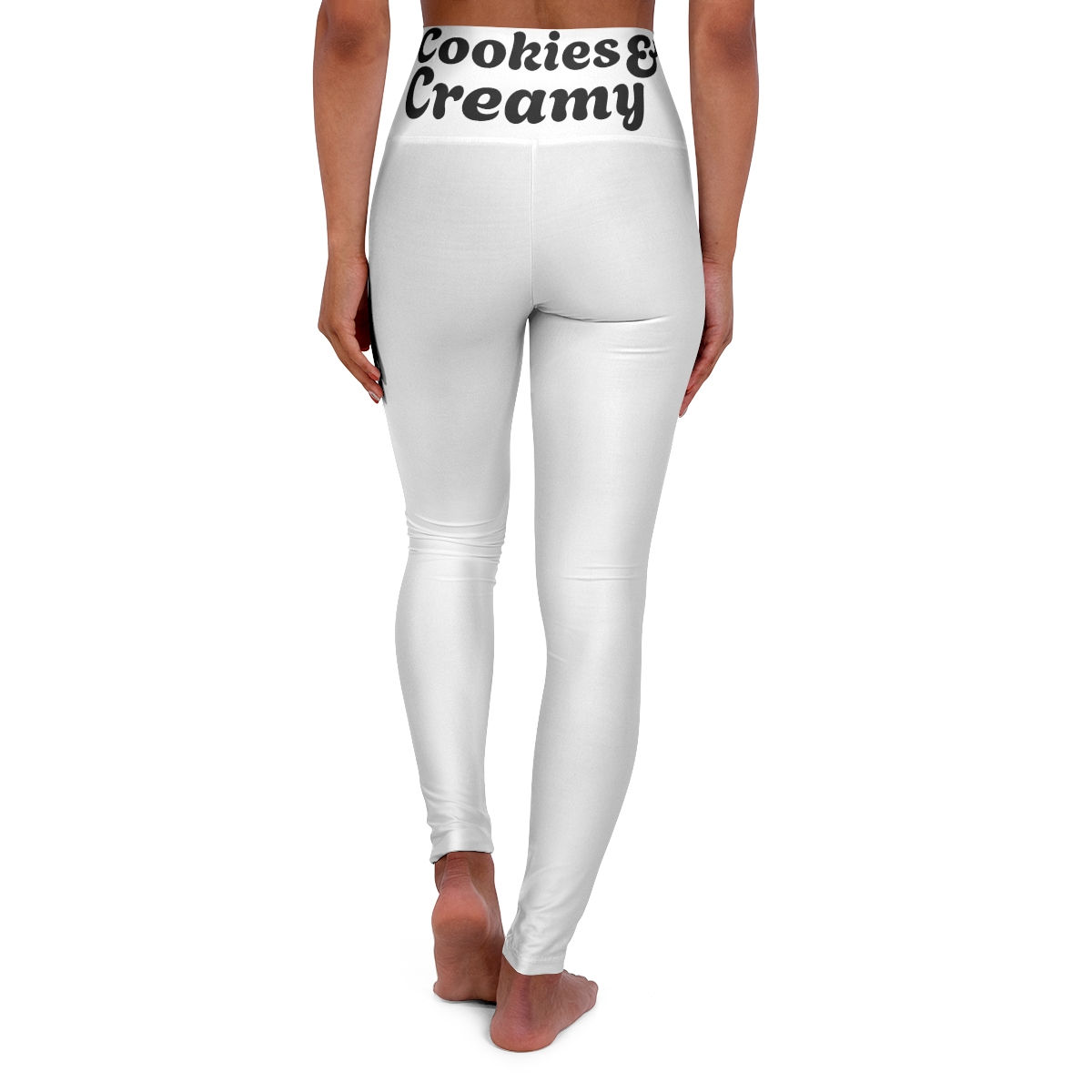 Yoga Leggings - Cookie & Creamy Lovers Design