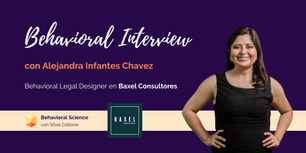 Behavioral Interview con Alejandra Infantes Chavez