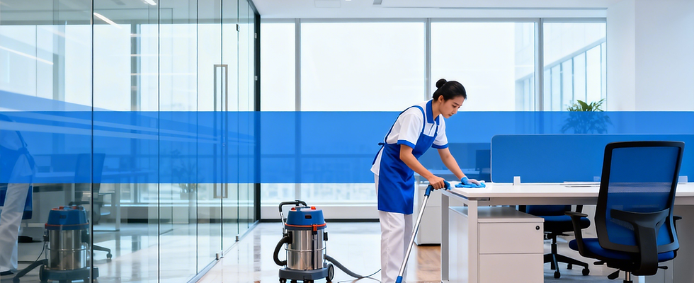 Janitorial service provided by Syneractif