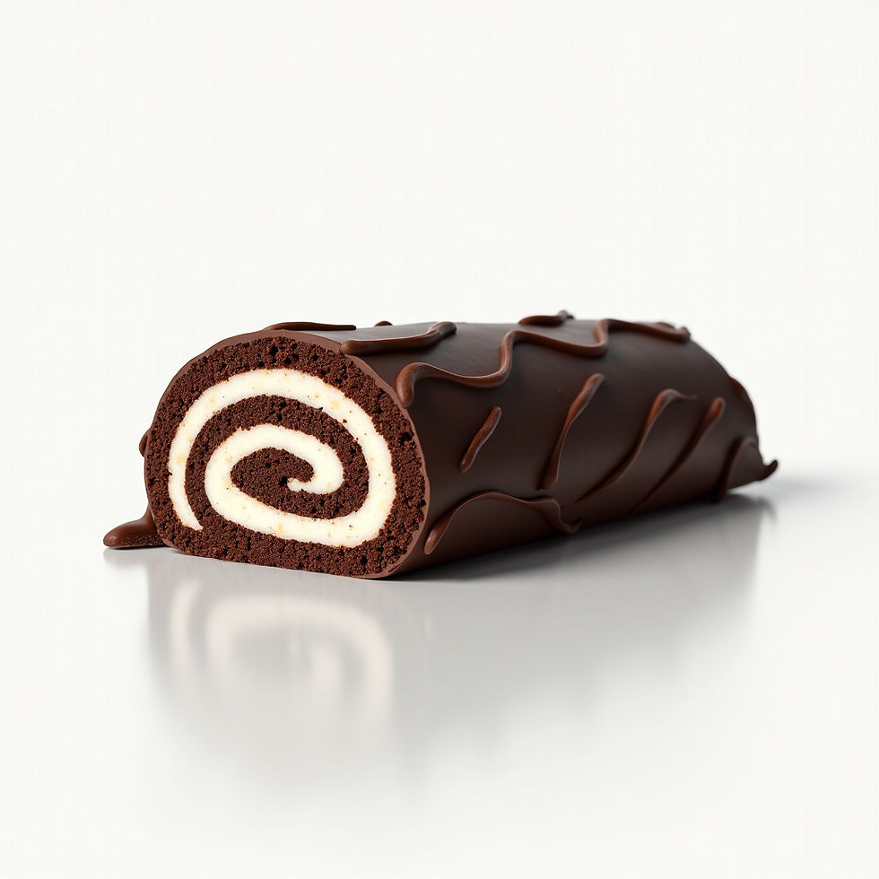 Midnight Cocoa Log