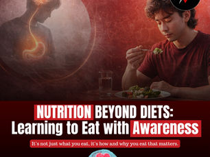 Nutrition Beyond Diets: Learning to Eat with Awareness