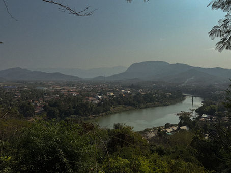 View from Phousi Mountain