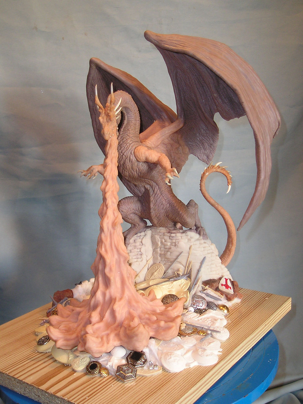 Anger finished wax