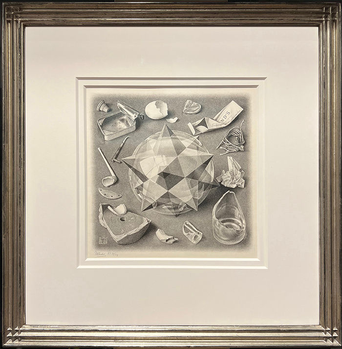 ORDER AND CHAOS (B.366) 1950 Signed Lithograph