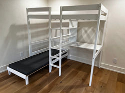 Bunk/Loft bed and desk combo