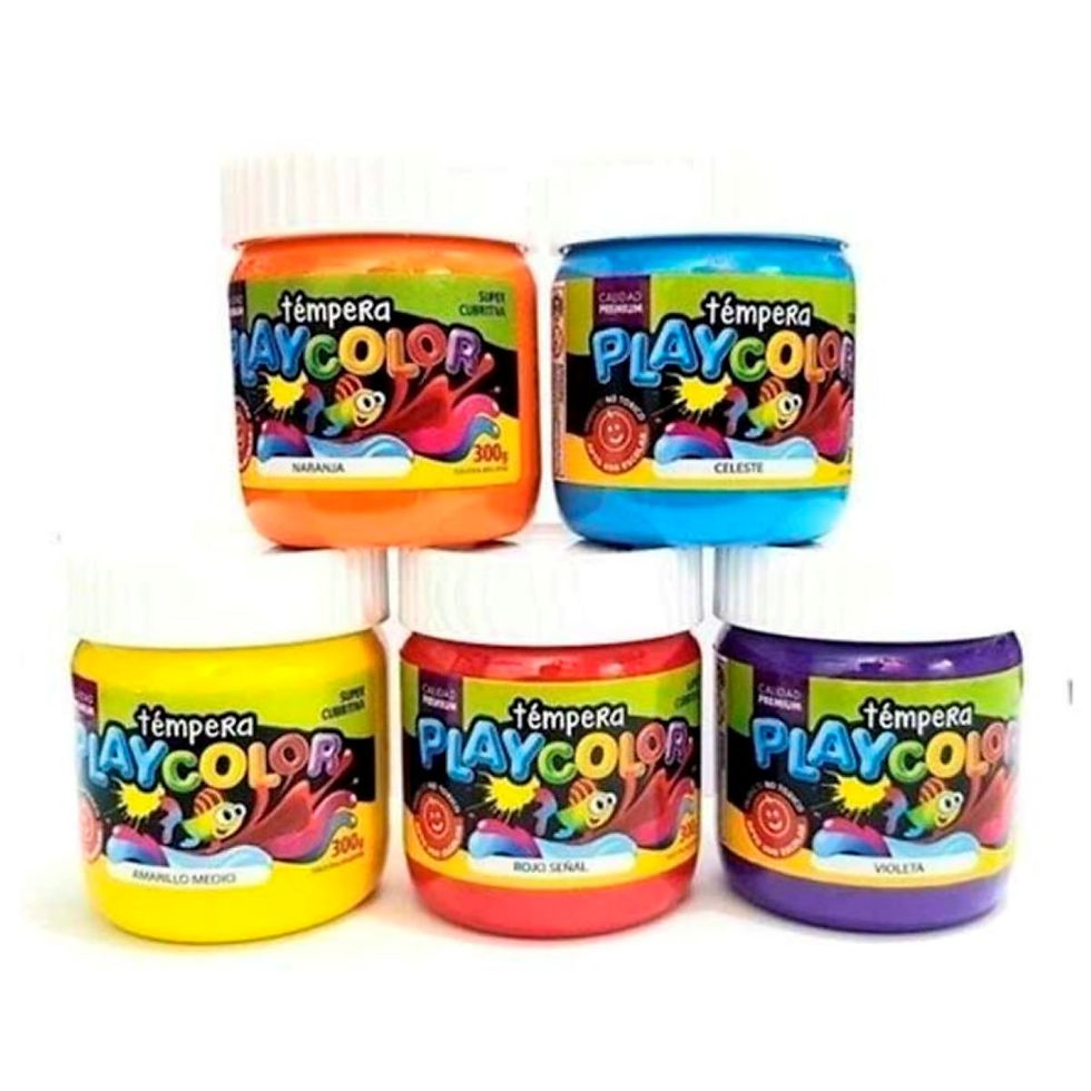 Tempera en pote - Color Común