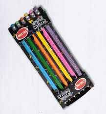 Lapiz negro c/goma de colores