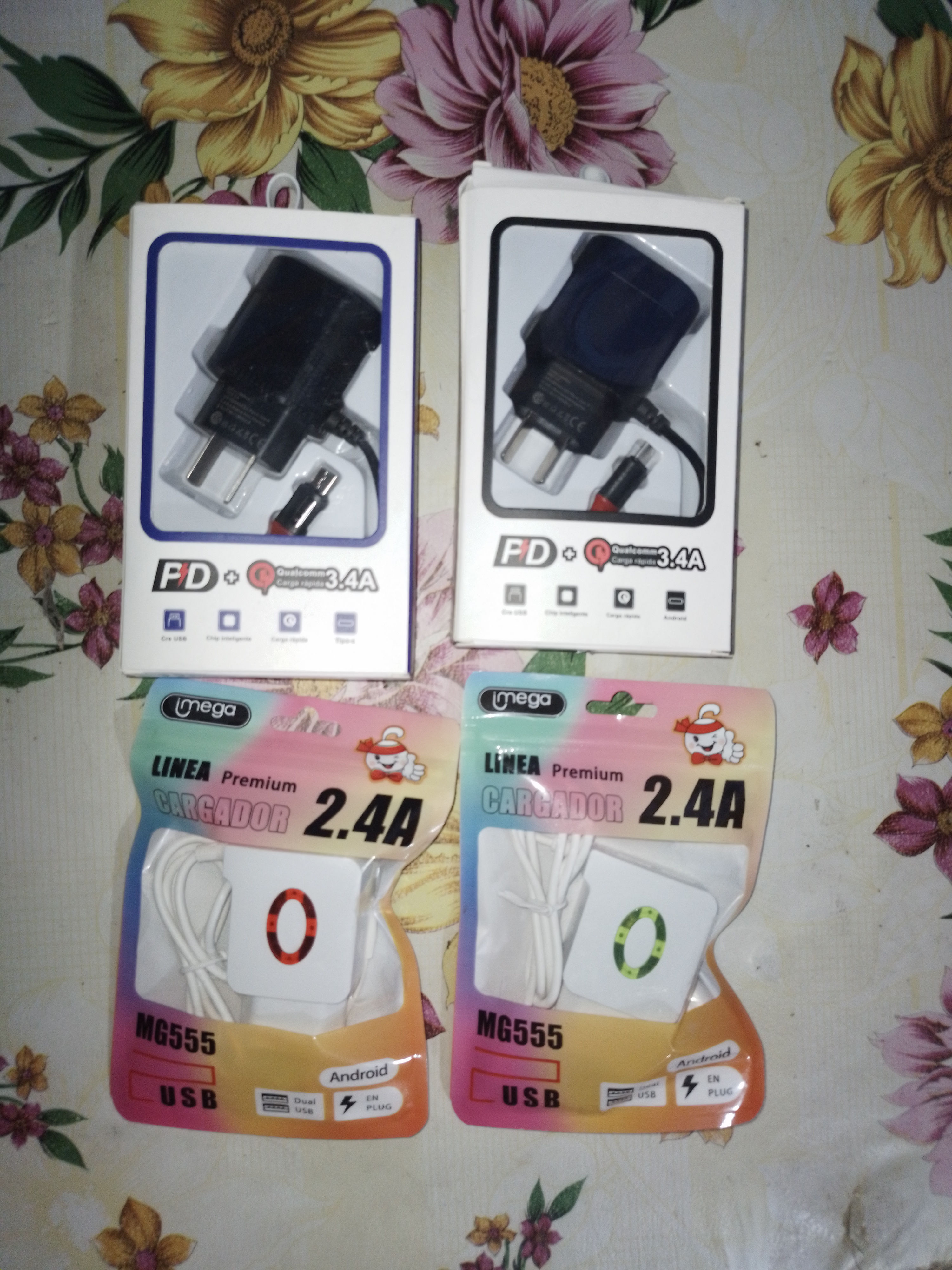 Cargador en bolsa 2.4A Tipo C