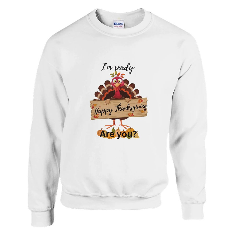 Thumbnail: I'm ready are you? Happy Thanksgiving Men's clothing