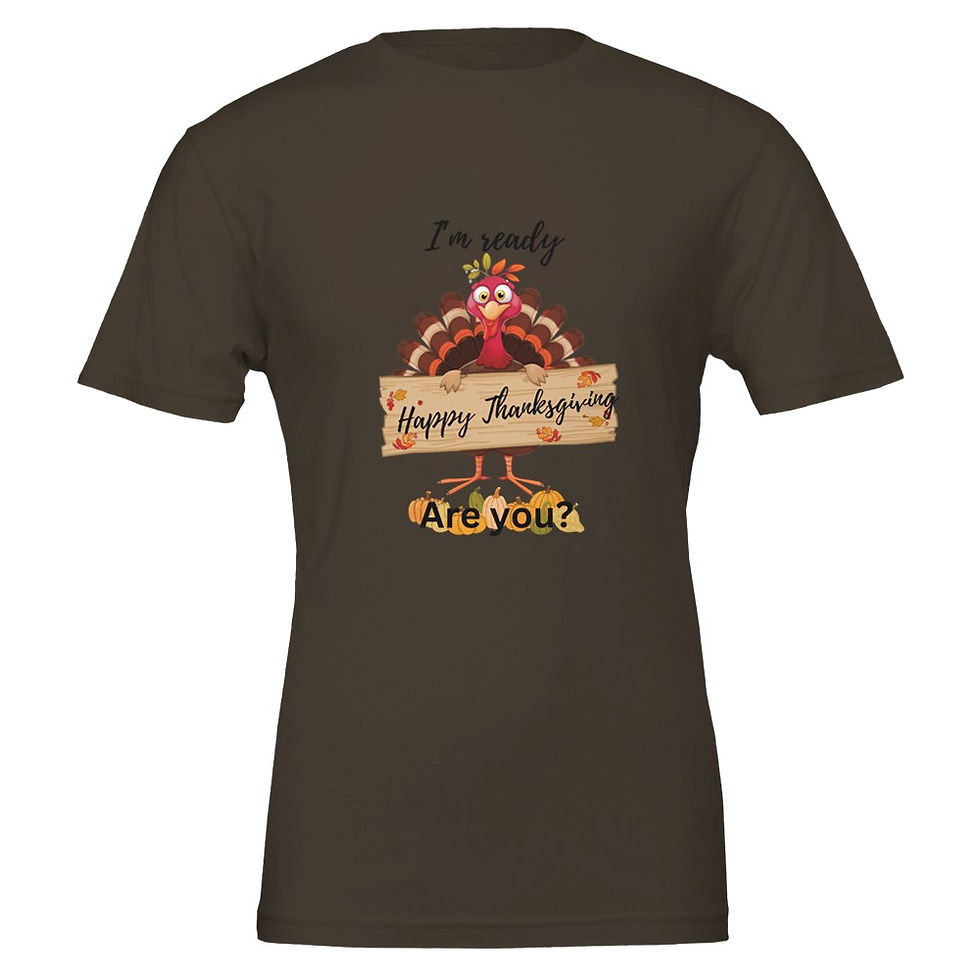 Thumbnail: I'm ready are you? Happy Thanksgiving Men's clothing